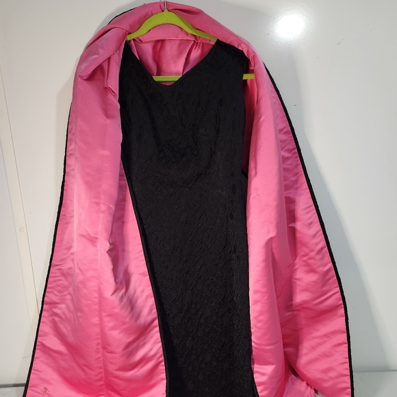 Vintage Formal Gown With Shawl. Made By Ladies Garment Union. Size XS - Picture 5 of 10